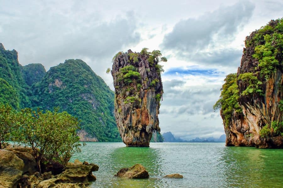 james bond island in phang naga bay phuket