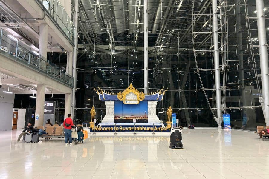 suvarnabhumi airport bangkok thailand