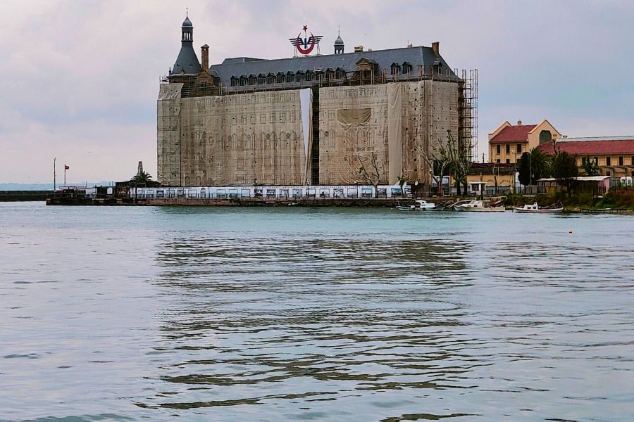 haydarpasa train station in kadikoy, istanbul