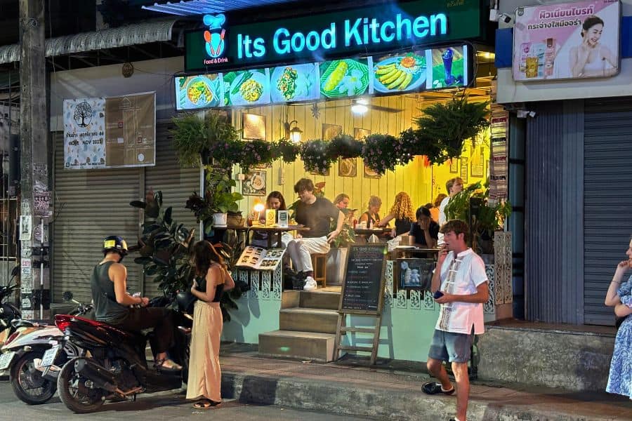 its a good kitchen restaurant in chiang mai old town
