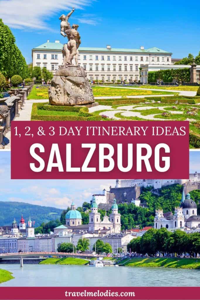salzburg itinerary pinterest graphic