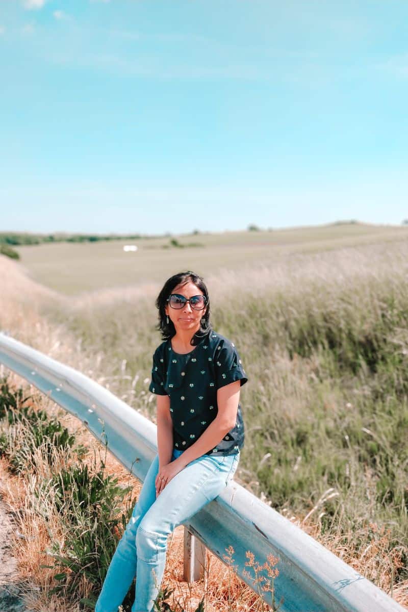 travel melodies blogger anjali enjoying a road trip in sweden