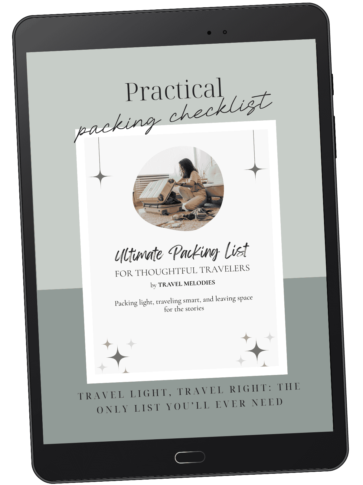 ultimate travel packing checklist by travel melodies